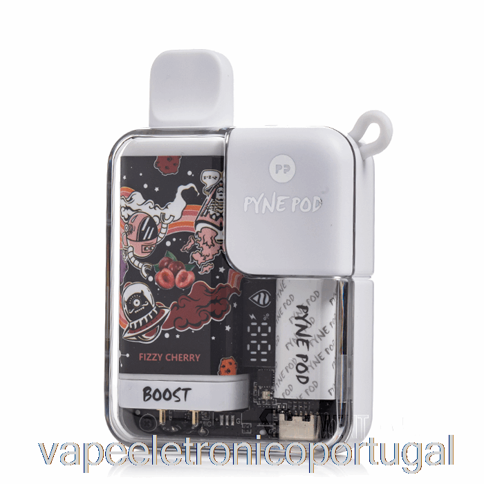 Vape Eletrônico Pynepod 8500 Descartável Efervescente Cereja